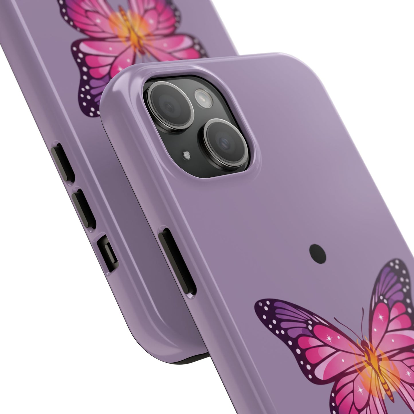 Hot Flash Queen Tough Phone Case — Butterfly Design ("this flame is cooler than me…")