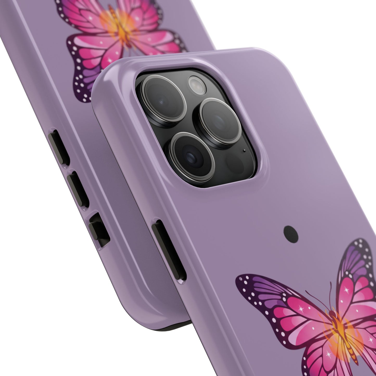 Hot Flash Queen Tough Phone Case — Butterfly Design ("this flame is cooler than me…")